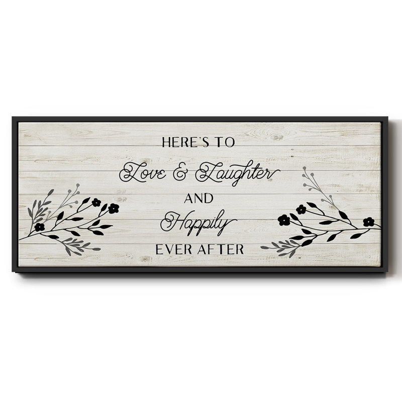 Happily Ever After- Framed Canvas