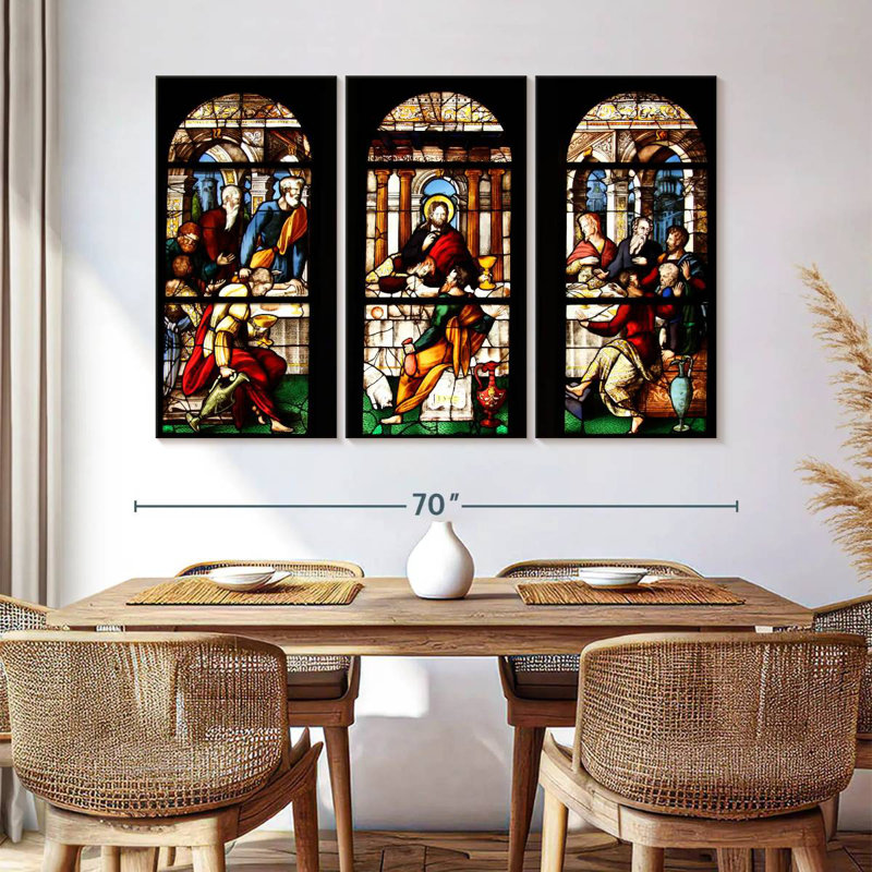 Adella The Lords Supper, 42" H x 65" W
