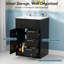 Ensemble de meuble-lavabo sur pied 24 po avec lavabo intégré et rangement 24 po Modern-126285270