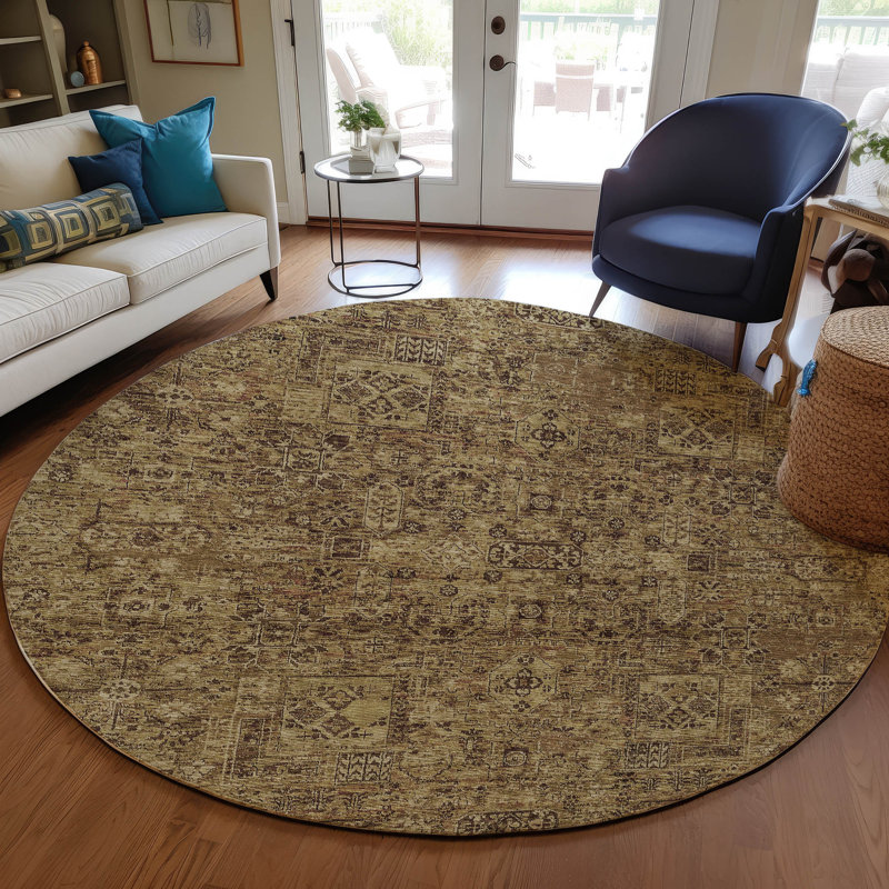 Everlee Abstract Indoor / Outdoor Rug