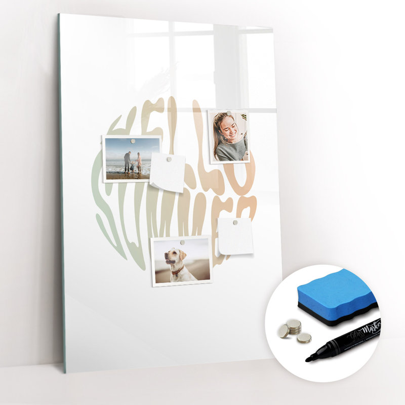 Magnetic Glass Dry Erase Board