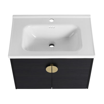 39.8'' Single Bathroom Vanity with Top