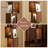 Brown Modern Solid wood Standard Bookcase