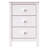 Creath Solid Pine Extra-Tall Nightstand with 3 Deep Drawers for Ample Storage by-2062311988