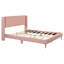 Grand lit plateforme tapissier Daventry-568448518