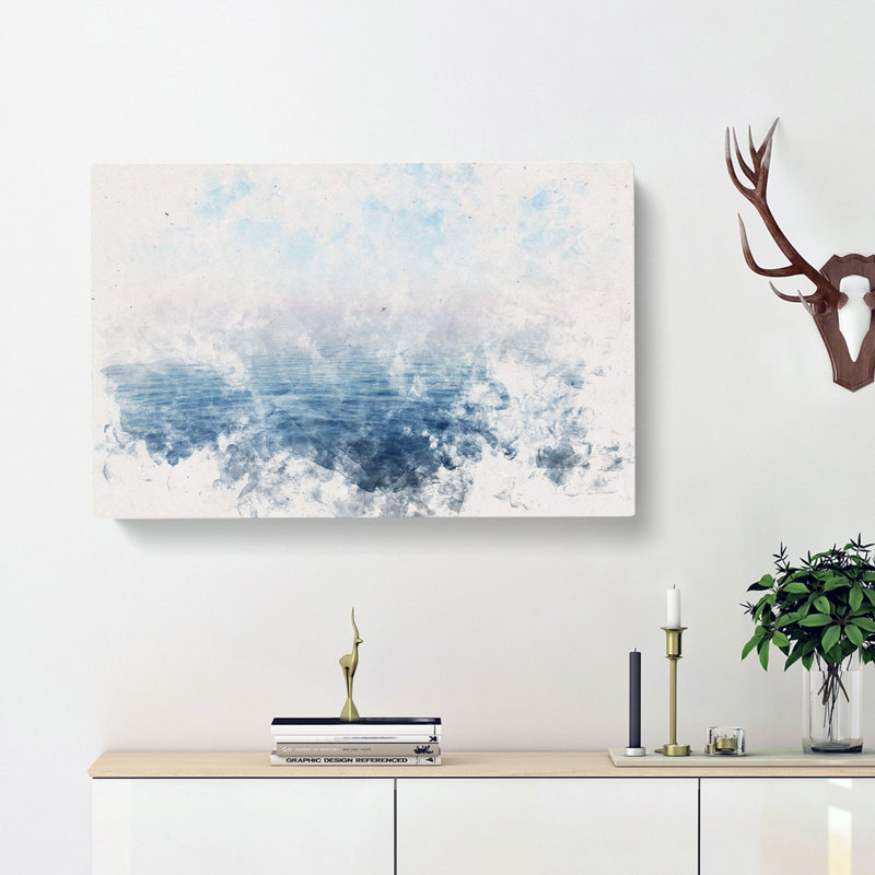 Calm Horizon - Wrapped Canvas, 60cm H x 91cm W x 3cm D
