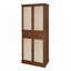 Armoire de garde-manger à 4 portes avec 1 tiroir et 4 tablettes intérieures réglables-778342869