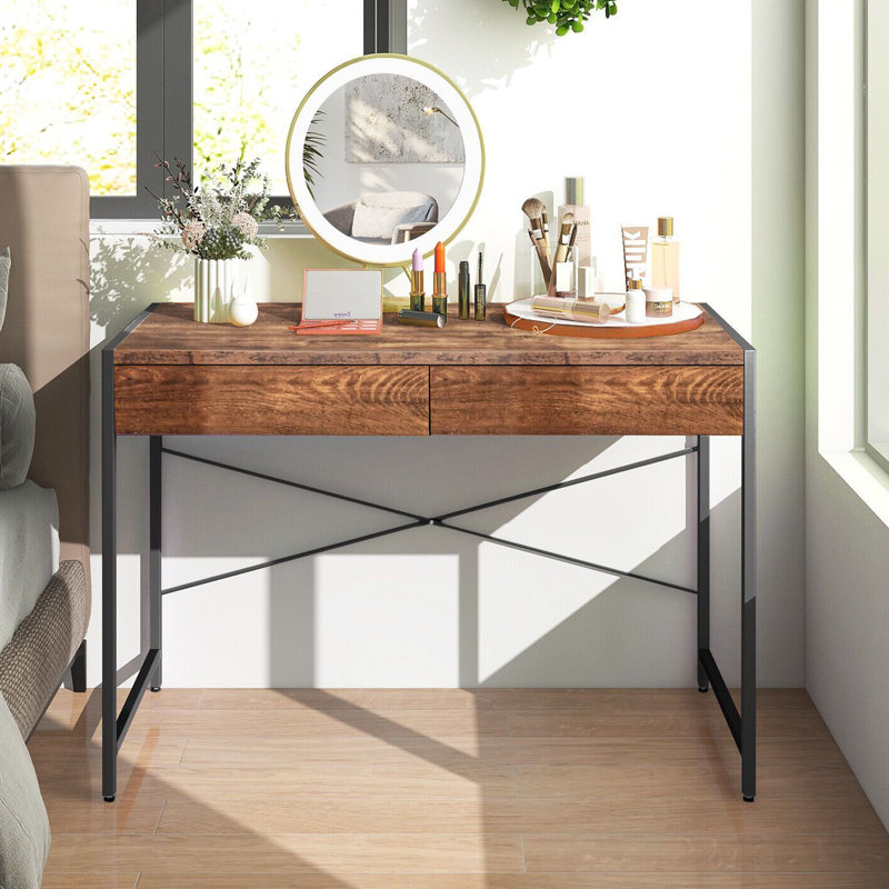 Steel, Rustic Brown