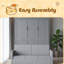 Lit escamotable double pleine grandeur avec coussin-319390687
