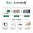 Classic Workshop Outdoor Wood Storage Shed-999968869-1000633562