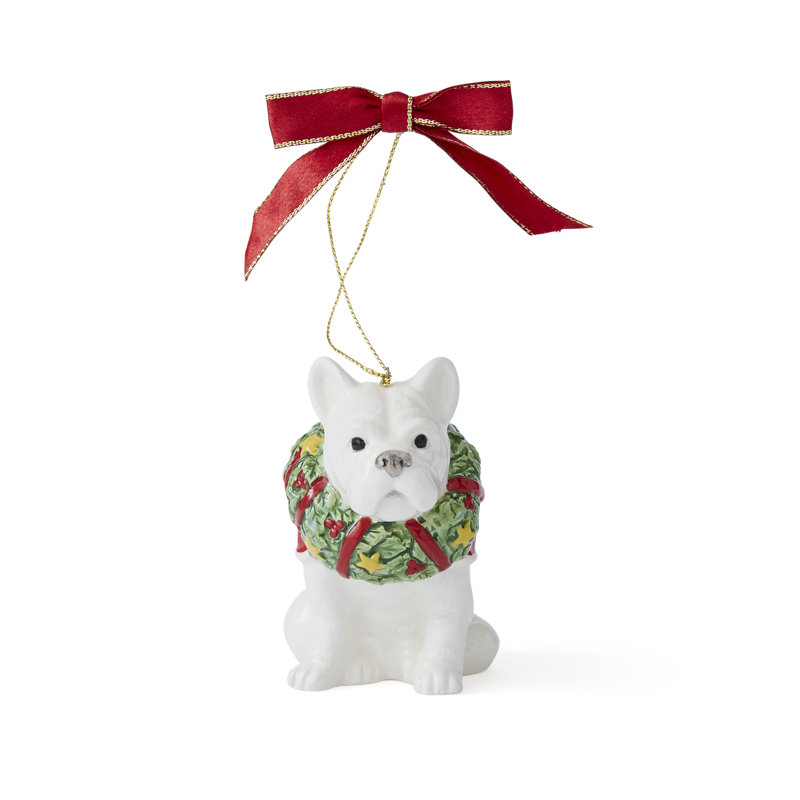 Spode, Christmas Tree - French Bulldog Ornament