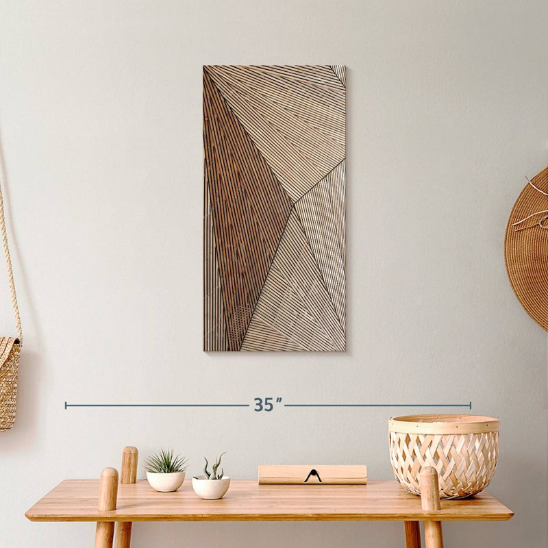 " Wooden Structure Canvas Print ", 24" H x 12" W x 1.25" D