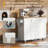 Versatile Kitchen Island with Abundant Storage and Sturdy Construction for Enhanced Functionality-151722224