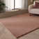 Symaya Cosy Shaggy Blush Pink Area Rug