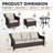 6-Piece Wicker Outdoor Sofa Set – Swivel Chairs & Hidden Storage Ottomans-1960388162
