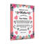 Mom Message Inspiration Of My Life Mother - Wrapped Canvas Print-2049115894