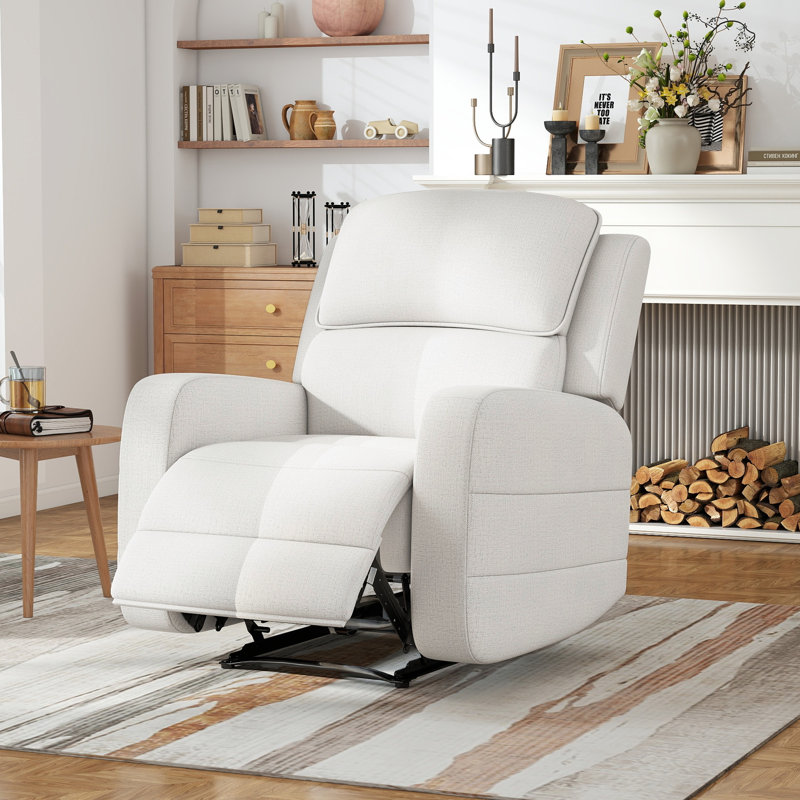 Fauteuil inclinable manuel l 34,3 po Layelle, Beige