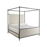 Cascade Upholstered Canopy Bed