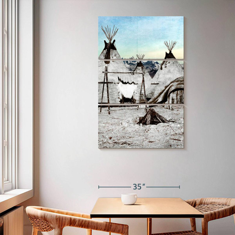 Tipis Lelar Native, H 65 po x l 42 po