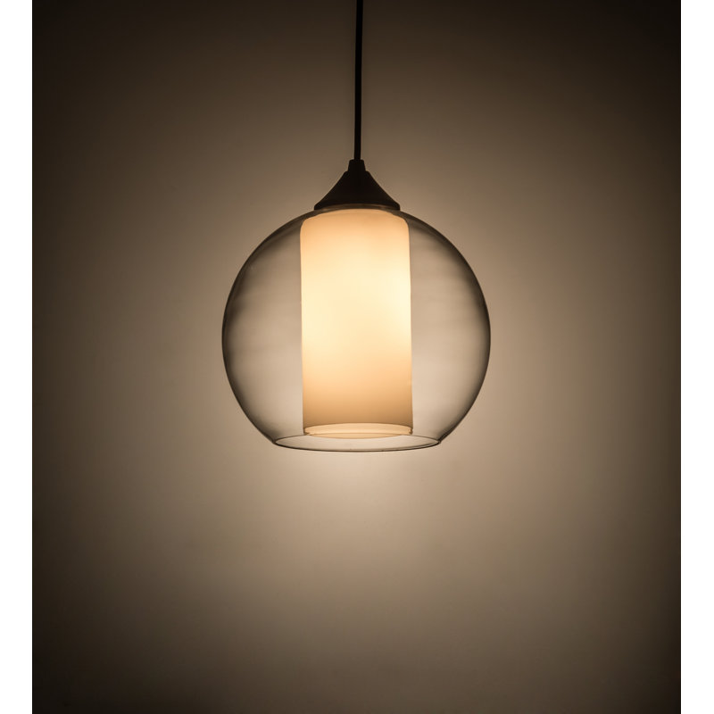 Luminaire suspendu sphère 1 lumière Aralyn