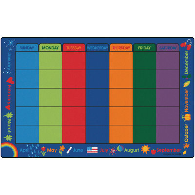 Tapis bleu touffeté de qualité supérieure