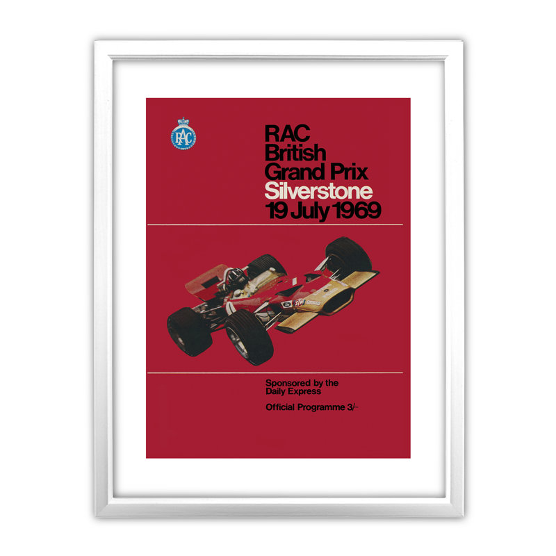 Single Picture Frame Print, White