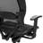 Executive Black Breathable Mesh Chair with Flip Arms