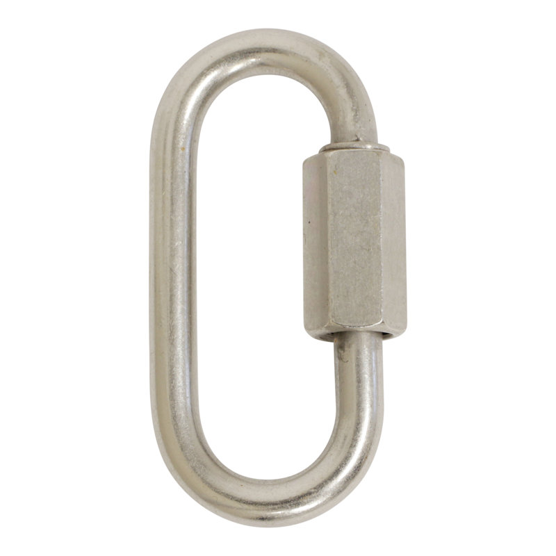 Verrouillage à vis fileté (2 pièces), Argent argent, H 1,93 po x l 0,91 po x P 0,2 po