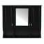Armoire à pharmacie murale avec miroir 35 po x 28 po-1605353124