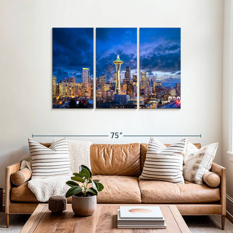 Sireci Space Needle Standout, 36" H x 57" W