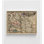 Carte de la région autour d'Arras en France en 1622, reproduction de carte antique française, affiche française ancienne, impression d'art mural en classe française, art mural Europe