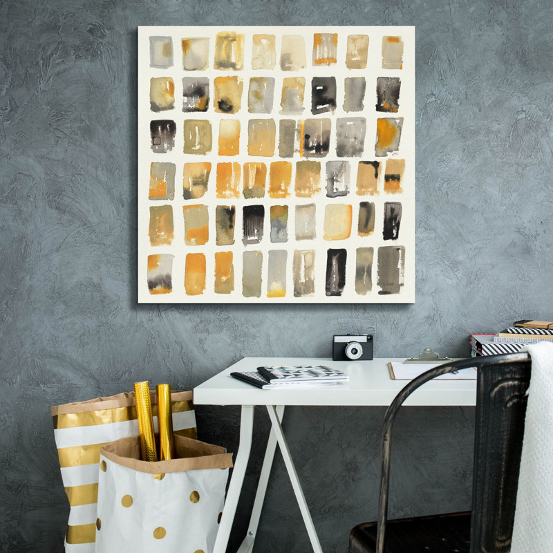 «City Windows 1 Autumn» par Shirley Novak, art mural sur toile, H 26 po x l 26 po x P 1,5 po