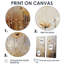 Art mural traditionnel Scerene Wildflowers In Bloom - Beige-1760251971-1760251980-1760251989