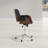 Faux Leather Task Chair - Black