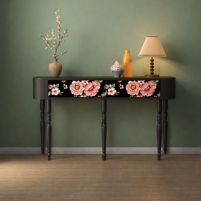 Console de style européen, H 31,5 po x l 55,12 po x P 15,75 po