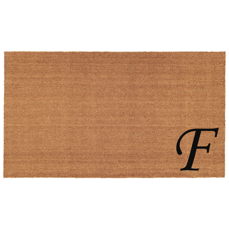 Tapis d'entrée antidérapant Zebrowski, Rectangle 2 pi x 3 pi, F