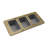 18 inch Over the Sink Divided Serving Board with 3 Collapsible Containers