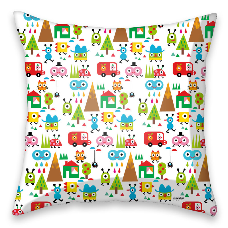 Hacker Square Pillow Cover, 60 x 60cm