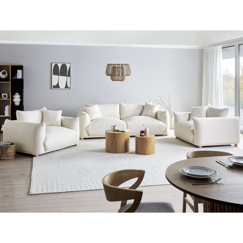 Alexias 3 Seater Boucle Sofa