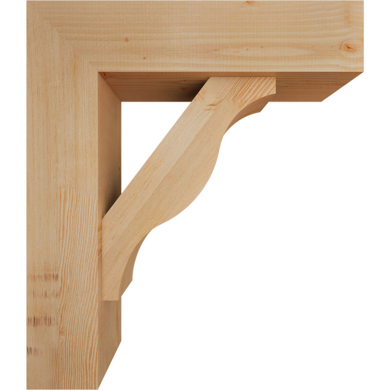 Support Funston Block avec support décalé, 30 x 26, Sapin Douglas de l 7 1/2 (lisse)
