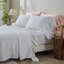 Ensemble de draps 100% coton Draps de lit à volants-115357257-115357256