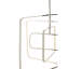 Atiya 1 - Light Silver LED Square/Rectangle Pendant