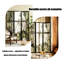Paravent Mid-Century Botanical