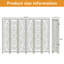 Cloison pliante en bois massif Ella-1054853545