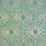 Antonina Vella Modern Metals Geometric Metallic Wallpaper Double Roll by Antonia Vella
