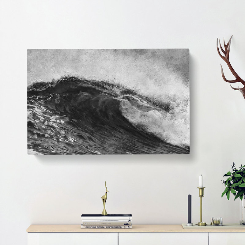Wave of Life - Wrapped Canvas, 60cm H x 91cm W x 3cm D