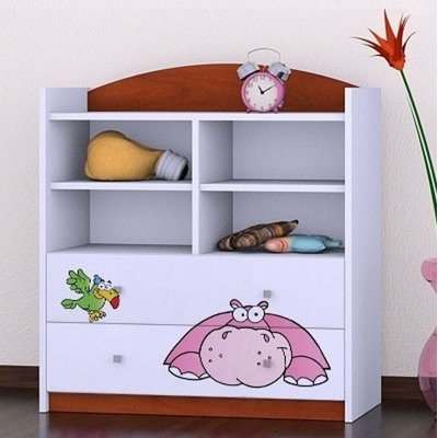 Annalise 96 cm H X 86 cm W Kids Cube Bookcase