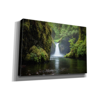 Epic Graffiti 'Punchbowl Falls' by Brandon Wong Canvas Wall Art, 26" x 18"