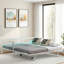 Metal Daybed With Led And Adjustable Trundle-14449132