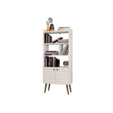Helaina Geometric Storage Bookcase